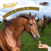 Benefit Biscoito Para Cavalos Petisco Snack 450 Gramas Supra Nova Embalagem