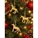 CAVALINHO ENFEITE DE ARVORE DE NATAL  KIT COM 12 PÇ