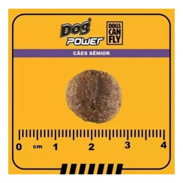 Ração Super Premium Dog Power Cães Sênior Frango Arroz 15k