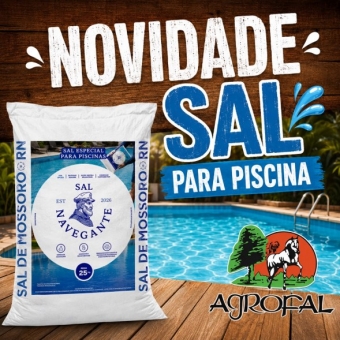 SAL PARA PISCINA SEM IODO 25 KG NAVEGANTE