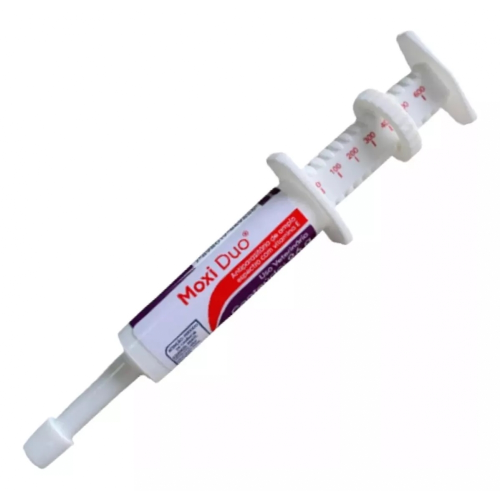 Moxi Duo 9,6g -vermifugo Para Cavalos E Muares Ourofino