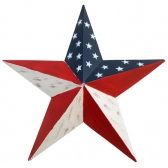Estrela Decorativa Dos Estados Unidos Metal