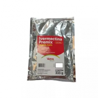 Ivermectina Pó Premix Vansil 0,6% 333 Gramas