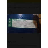 Ração Peixe Carpa Tilapia Pacu Juvenil Supra 46% 1.7mm 5kg