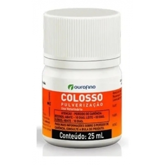 Colosso Pulverização 25ml Ourofino Carrapaticida Mosquicida