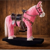 Cavalinho De Balanço Super Luxuoso De Sela Cowtry