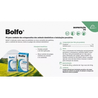 Bolfo 200g Combate Piolho Pulga Carrapato Bayer Elanco