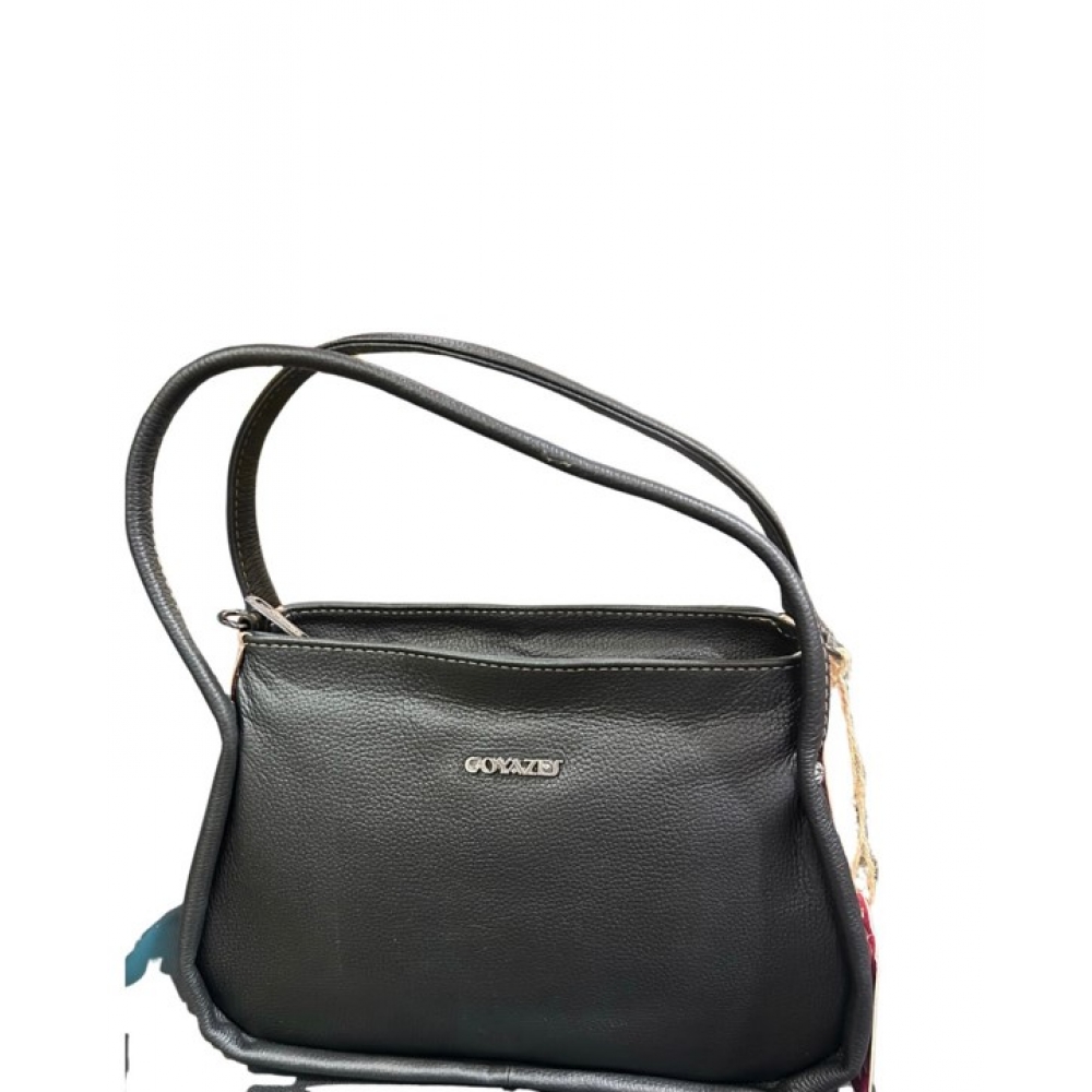 Bolsa Goyazes B-2607-1 Couro Pit Stop Preto