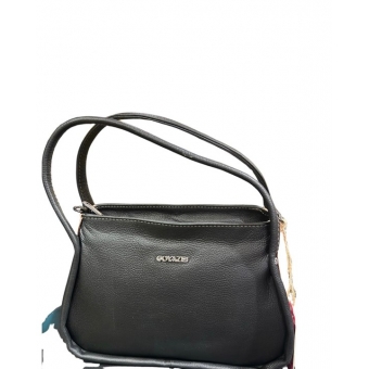 Bolsa Goyazes B-2607-1 Couro Pit Stop Preto