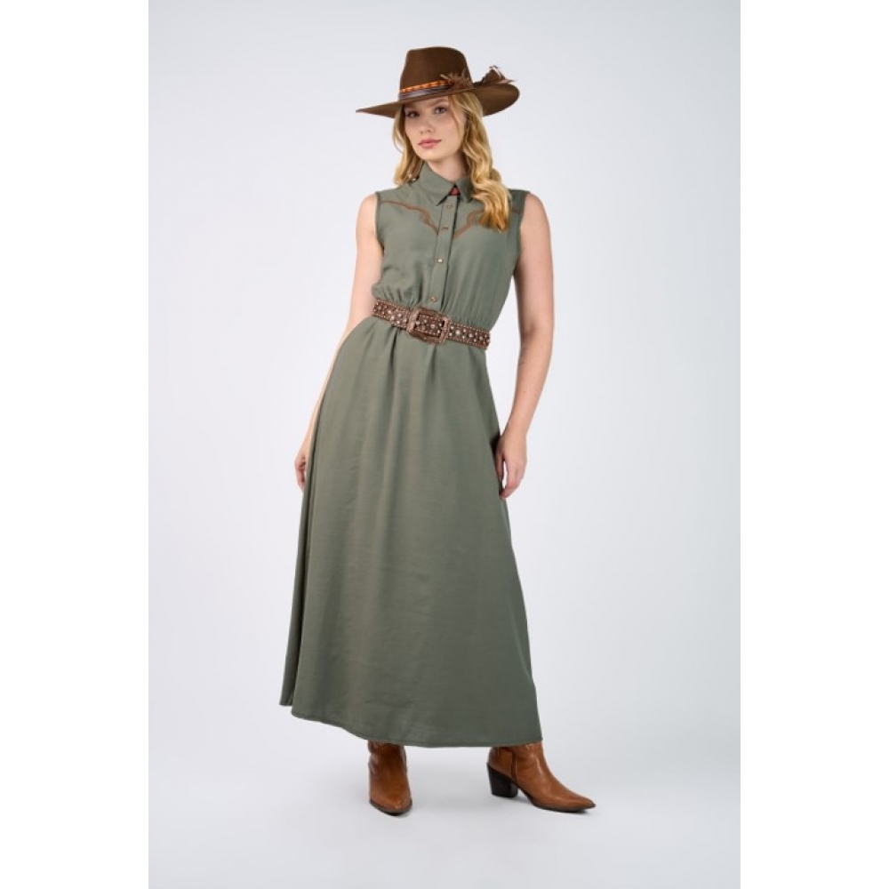 Vestido Miss Country Golden Field
