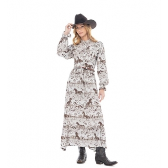 Vestido Zenz Western Desert Bloom