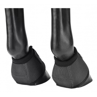 Cloche Cavalo Proteção Casco Profissional Par Preto Tamanho M