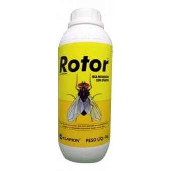 Isca Mata Mosca Rotor 1Kg - Mosquicida - Isca Com Atrativo
