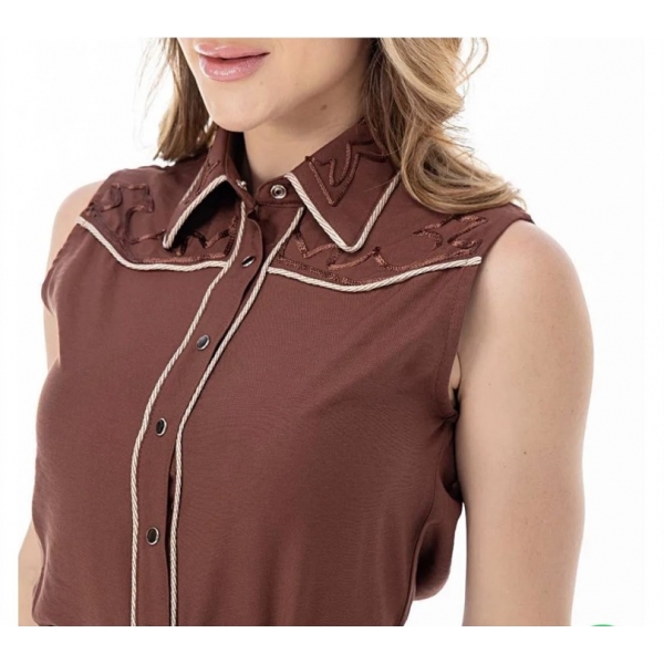 Vestido Zenz Coffee Feminino