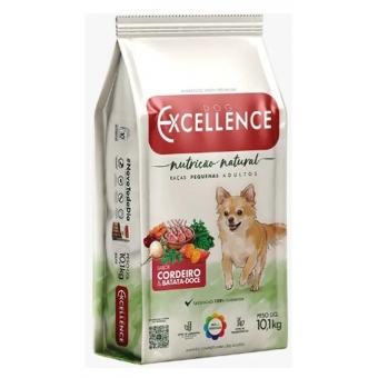 Dog Excellence Natural Cordeiro Batata Doce 10kg Ad.raça Pequena